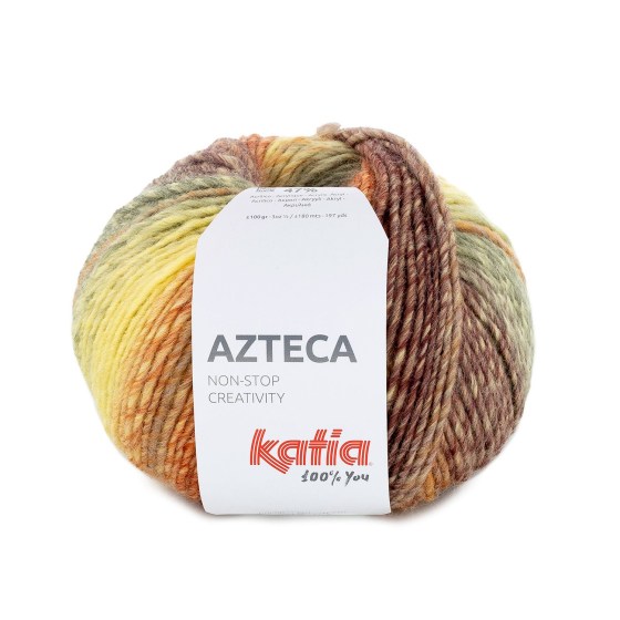 garn-wolle-azteca-stricken-schurwolle-polyacryl-rostrot-gelb-grun-herbst-winter-katia-7890-fhd