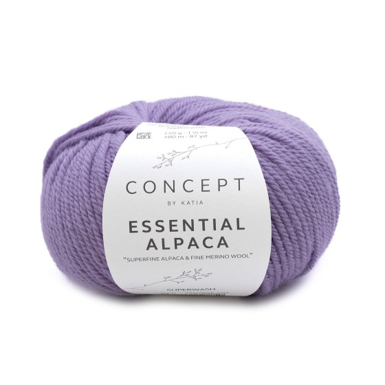 garn-wolle-essentialalpaca-stricken-alpaka-schurwolle-lavendel-herbst-winter-katia-98-fhd