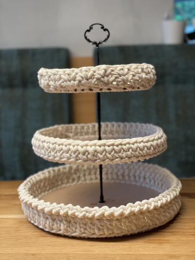 Häkelkurs Etagere